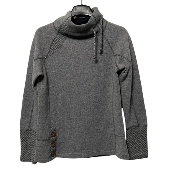 PRANA Lucia Mock Neck Sweater M - Picture 1 of 5